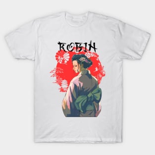 Nico Robin Kimono One Piece T-Shirt